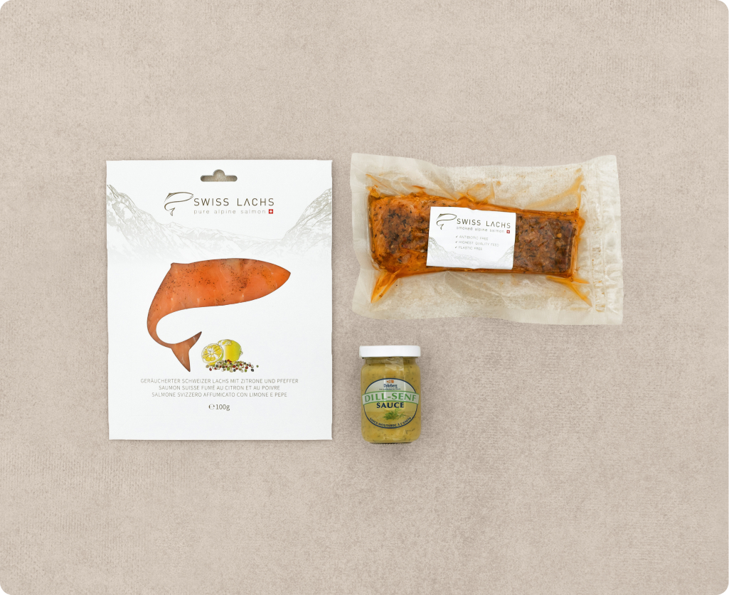 Apéro set: smoked salmon for 2 people