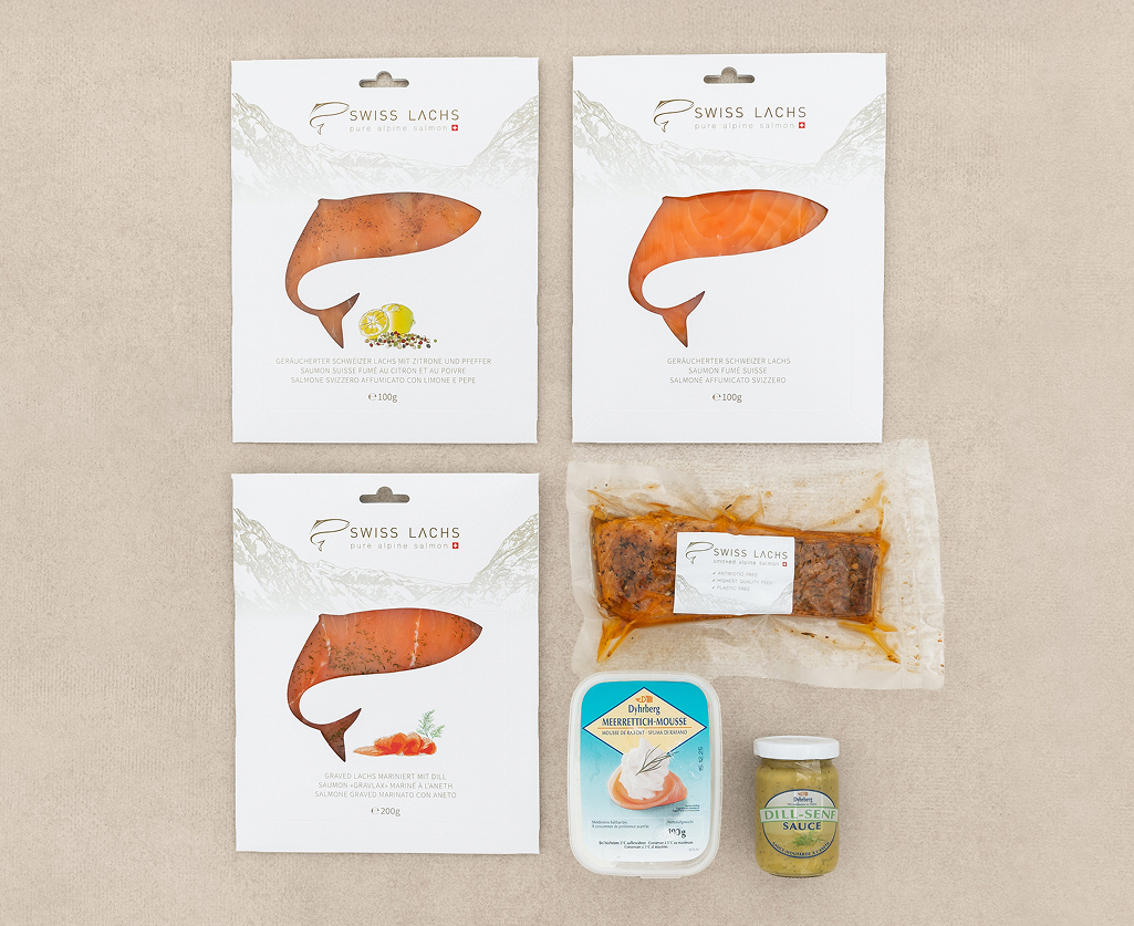 Apéro set: smoked salmon for 4-6 people