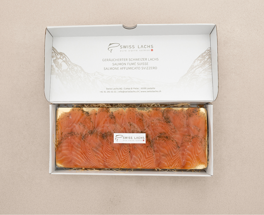 Graved salmon with dill