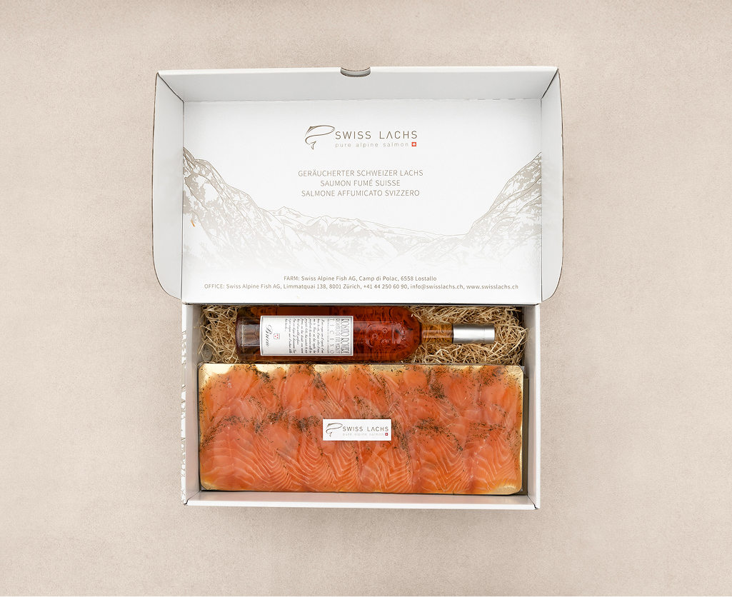 Graved salmon with dill and Rosato Rovere