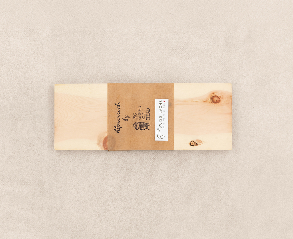 Smoking board from Swiss pine wood